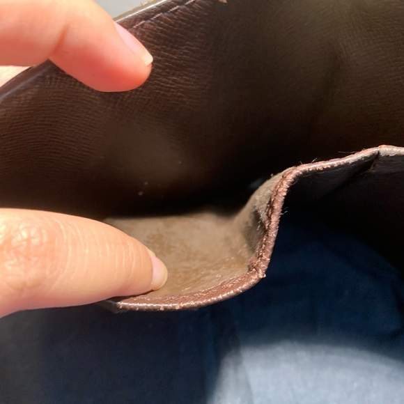 Louis vuitton compact wallet damier ebene - Picture 11 of 13